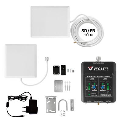 VEGATEL VT-900E/3G-kit усилитель сотовой связи и 3G интернета