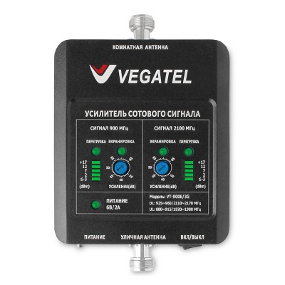 Репитер VEGATEL VT-900E/3G сотовой связи
