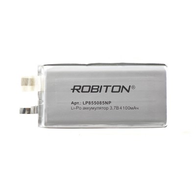 Аккумулятор ROBITON 3.7V 4100мА LP855085UN Li-Po без защиты
