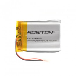 Аккумулятор ROBITON 3.7V 3000мА LP956047 Li-Po с защитой