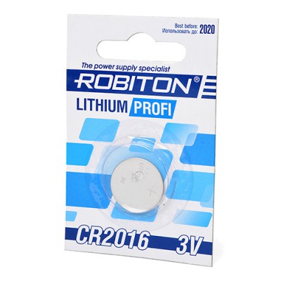 Батарейка Robiton 3V CR2016 Lithium Profi