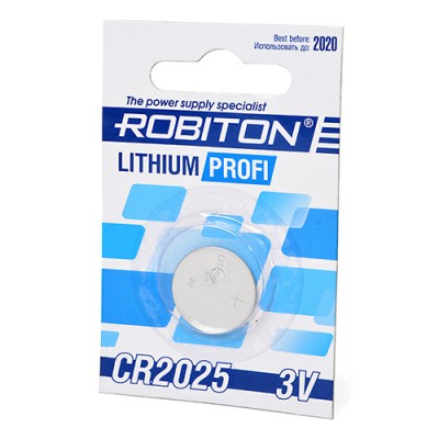 Батарейка Robiton 3V CR2025 Lithium Profi