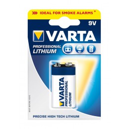Батарейка Varta 9V Крона (6LR61) Professional Lithium